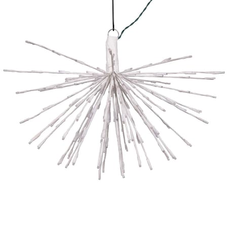 Haz 24 x 20 in. 160 Starburst Twinkle LED Wide Angle Light, White & Pure White HA3248687